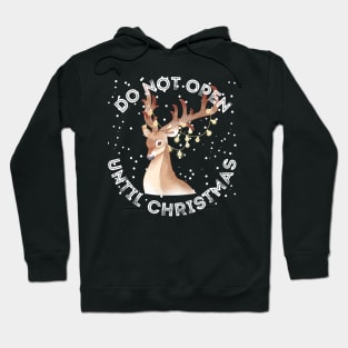 cute christmas 2021 deer design Hoodie